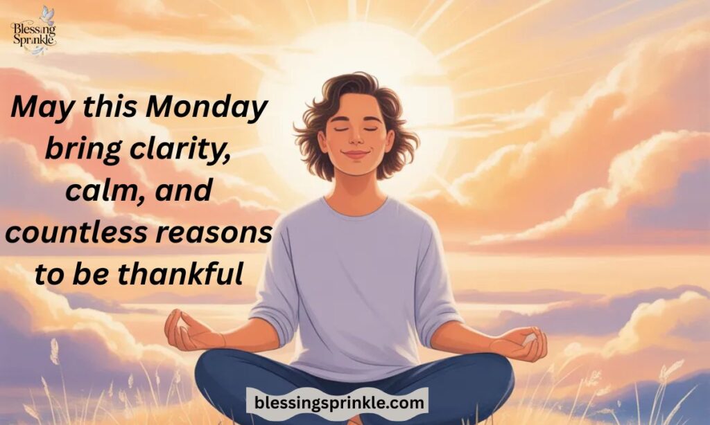 Positive Monday blessings Quotes