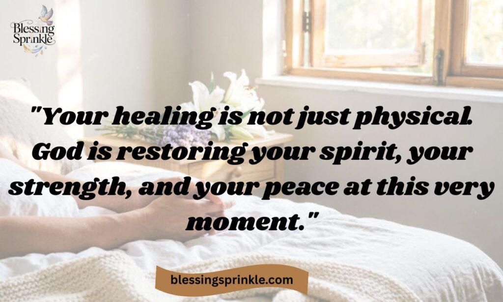 Spiritual words of Encouragement after surgery