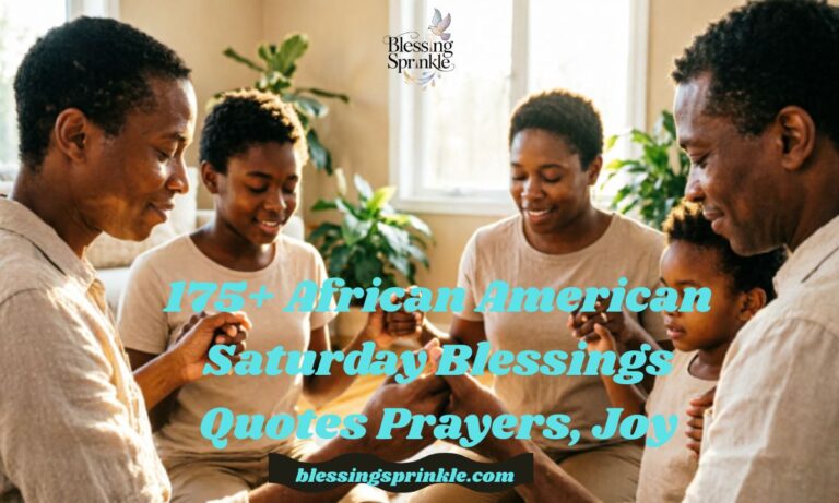 175+ African American Saturday Blessings Quotes Prayers, Joy