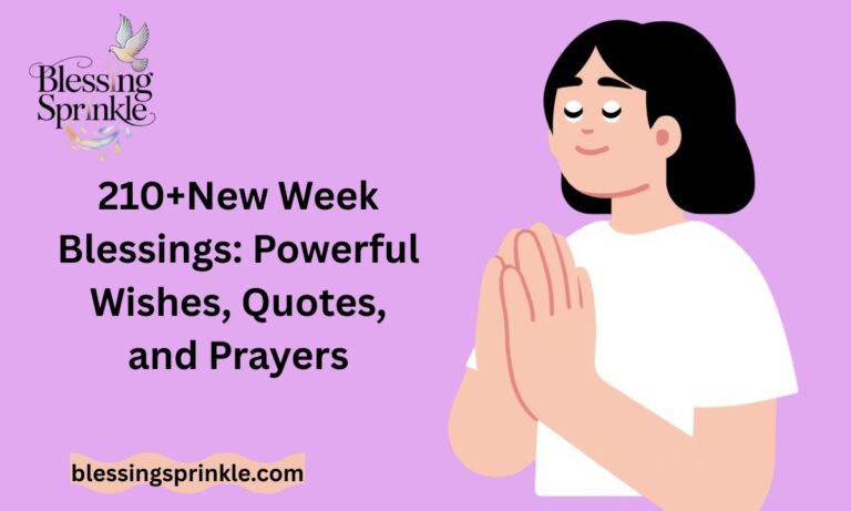 210+New Week Blessings: Powerful Wishes, Quotes, and Prayers
