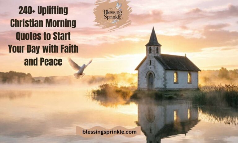 Christian Morning Quotes