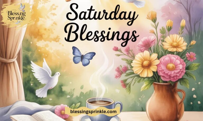 30 Best Saturday Blessings – Happy Thankful Cute & Holy