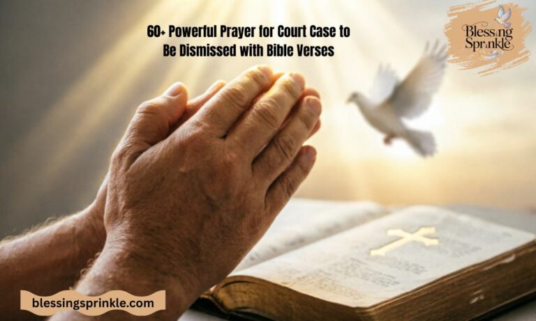Prayer for Court Case