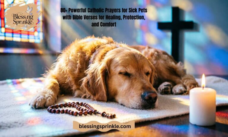 Prayers for Sick Pets