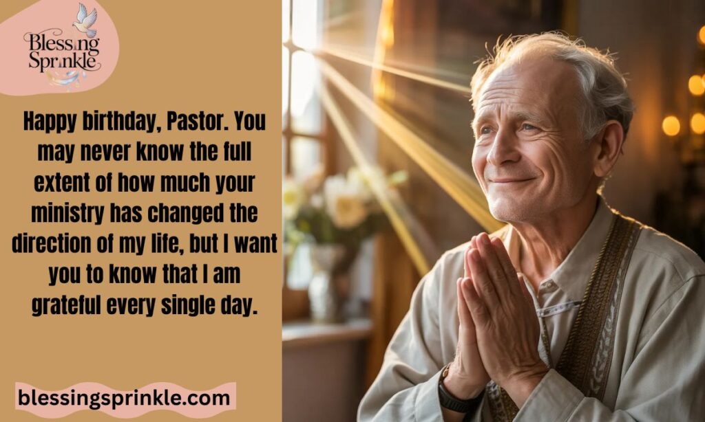 A Birthday Wish for a Pastor