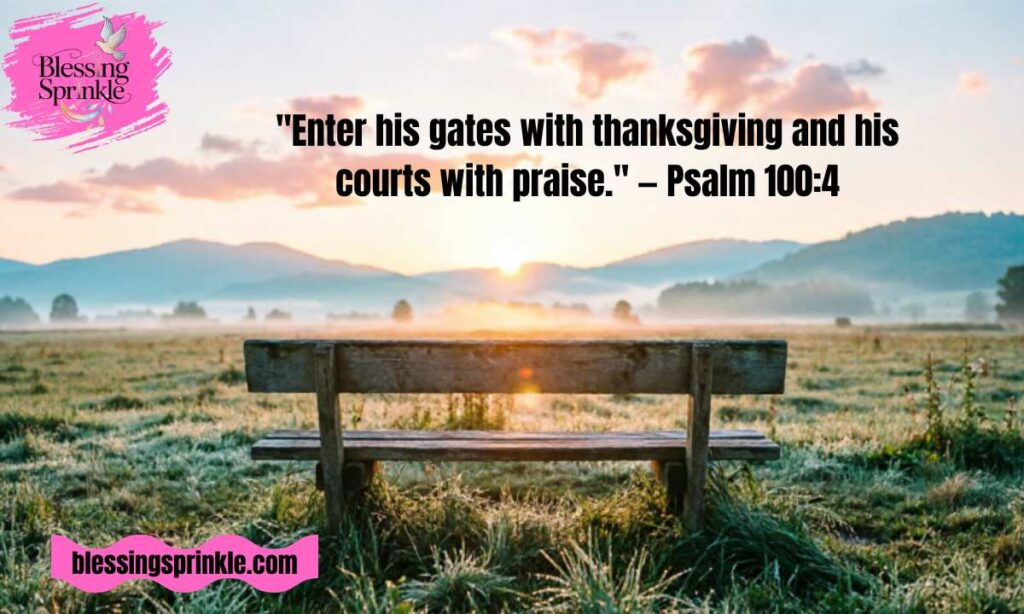 A Saturday Morning Prayer of Praise and Thanksgiving