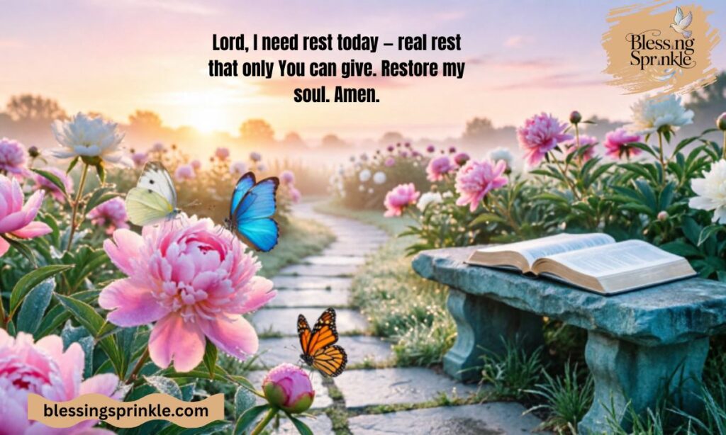 A Sunday Prayer for Rest, Renewal, and Healing