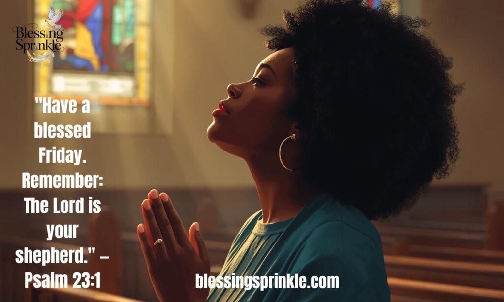 African American Friday Blessings with Bible