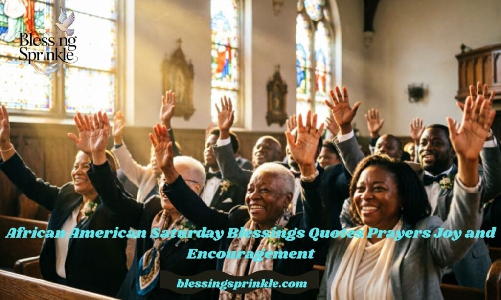 African American Saturday Blessings Quotes Prayers Joy and Encouragement
