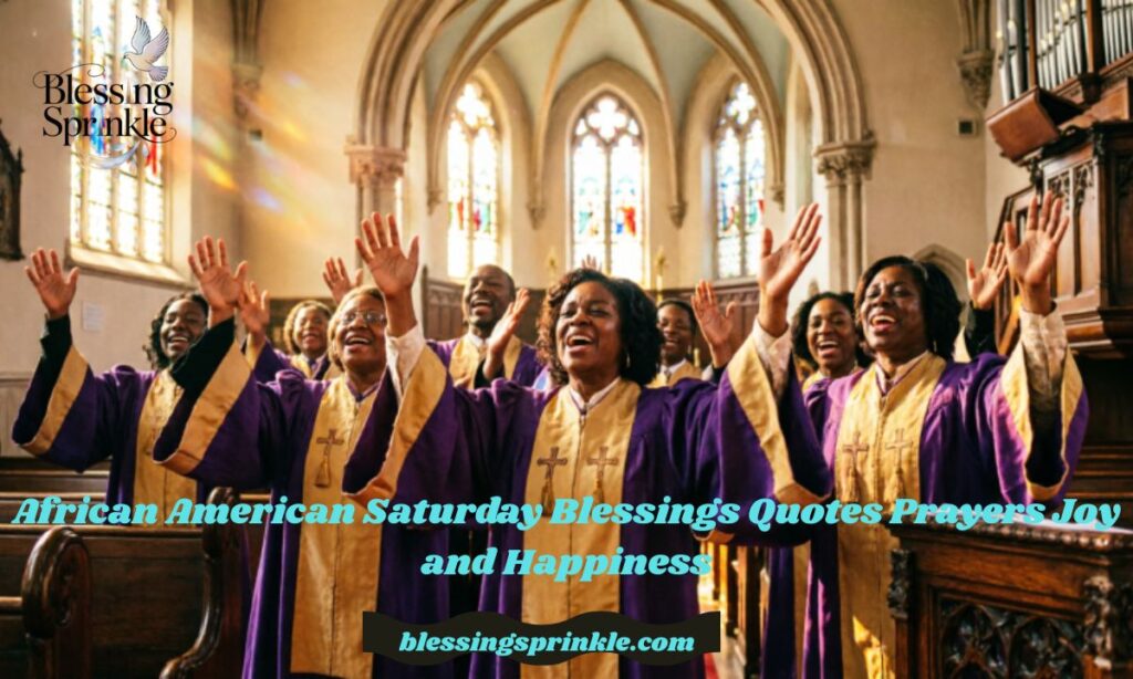 African American Saturday Blessings Quotes Prayers Joy and Happiness