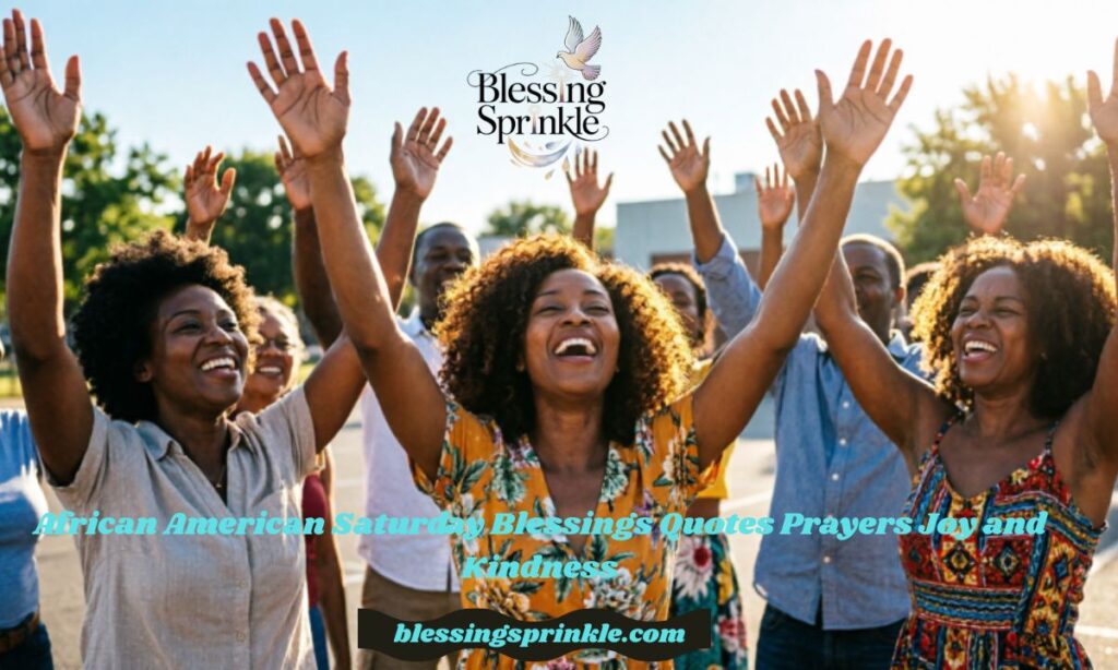 African American Saturday Blessings Quotes Prayers Joy and Kindness