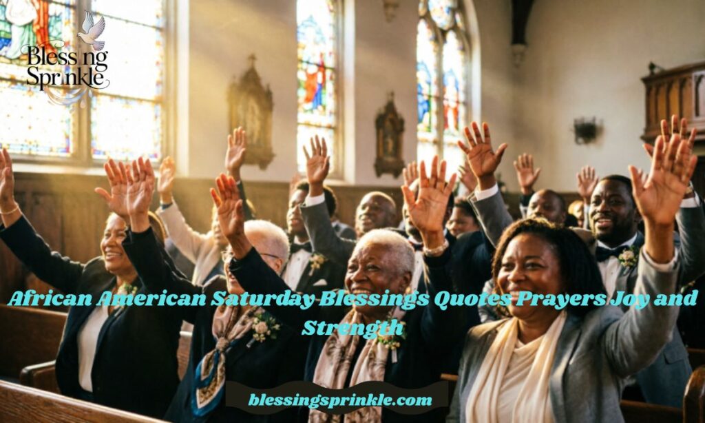 African American Saturday Blessings Quotes Prayers Joy and Strength