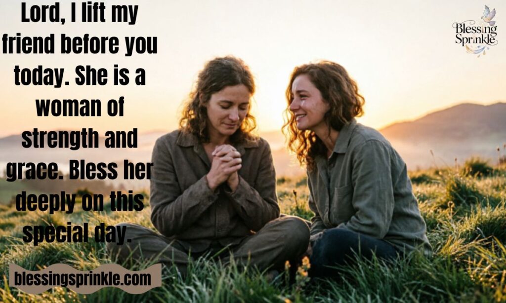 Birthday Prayer for a Female Friend