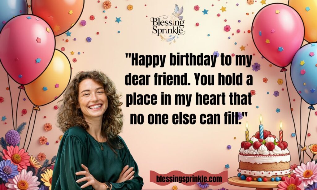 Birthday Wishes For A Dear Female Friend