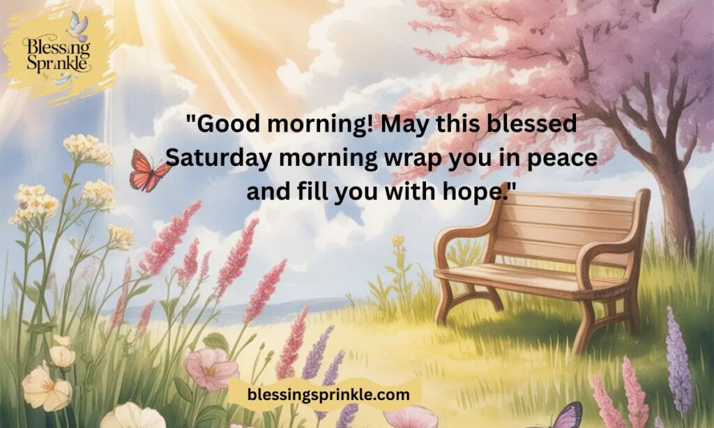 Blessed Saturday Morning