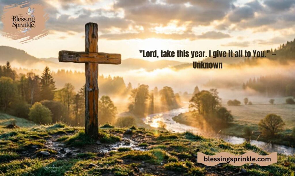 Christian Quotes About Surrendering the New Year to God