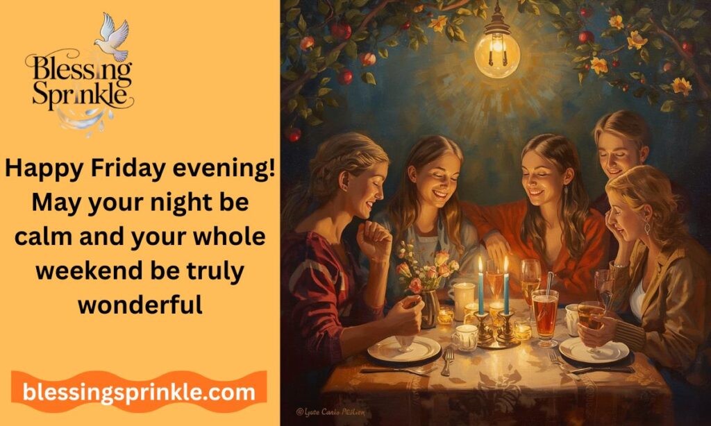 Evening Weekend Friday Blessings