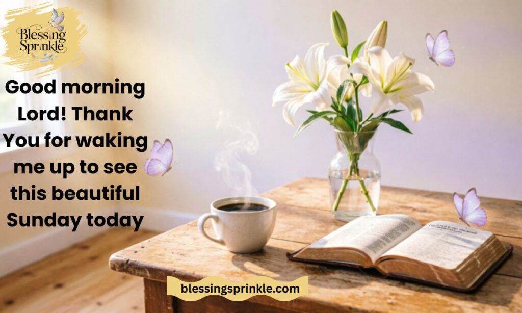 Good Morning Sunday Blessing and Prayers