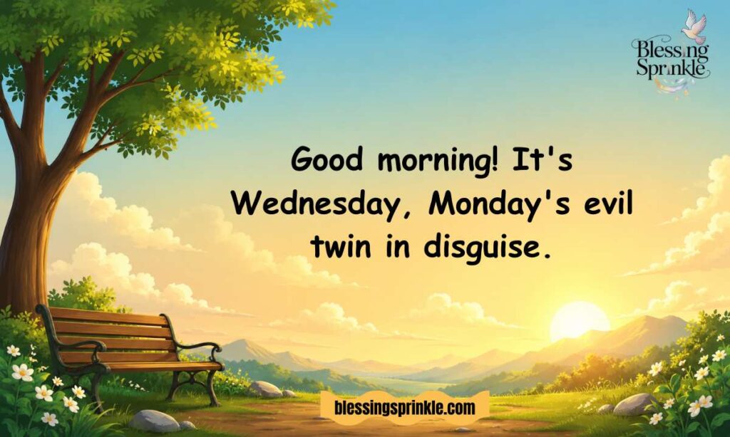 Good Morning Wednesday Funny Quotes