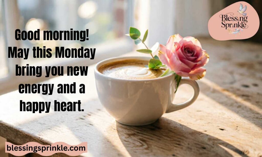 Happy and Positive Monday Morning Blessings
