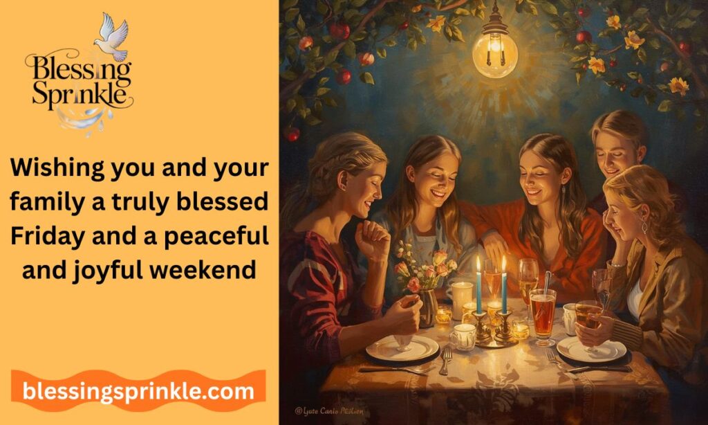 Have a blessed Friday and weekend messages