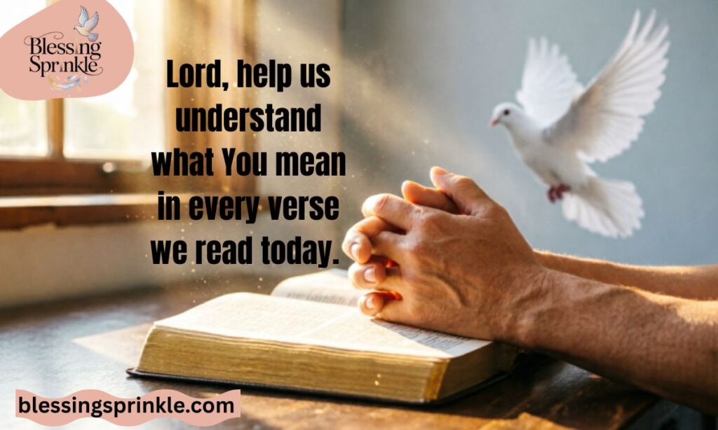 Opening Prayer and Closing Prayer for Bible Study