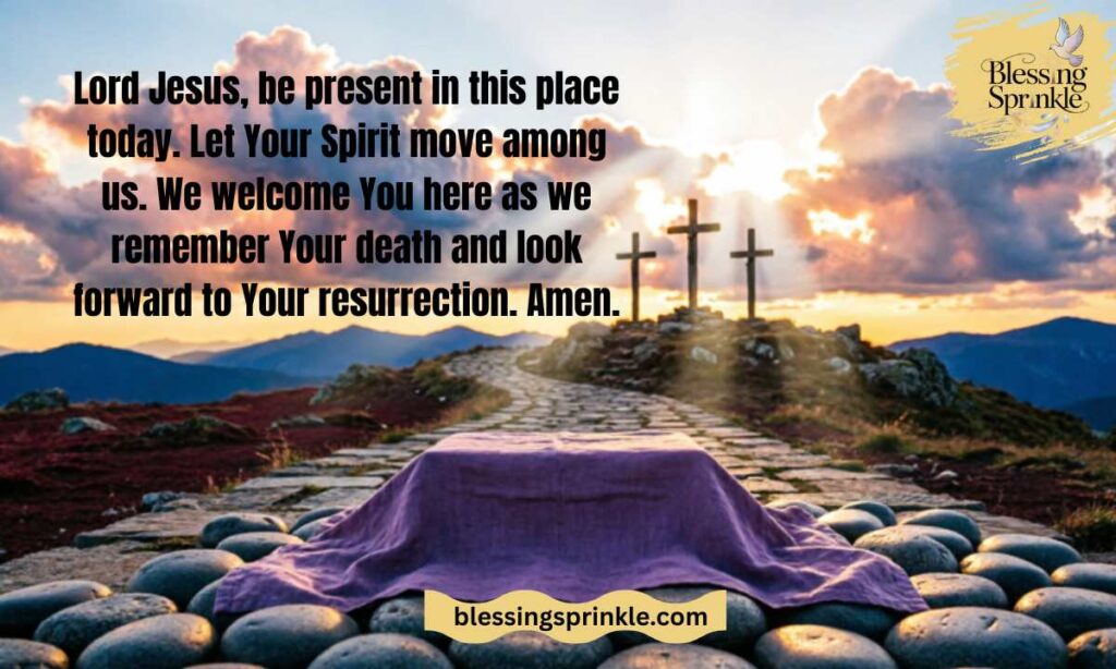 Opening Prayer for Good Friday Service