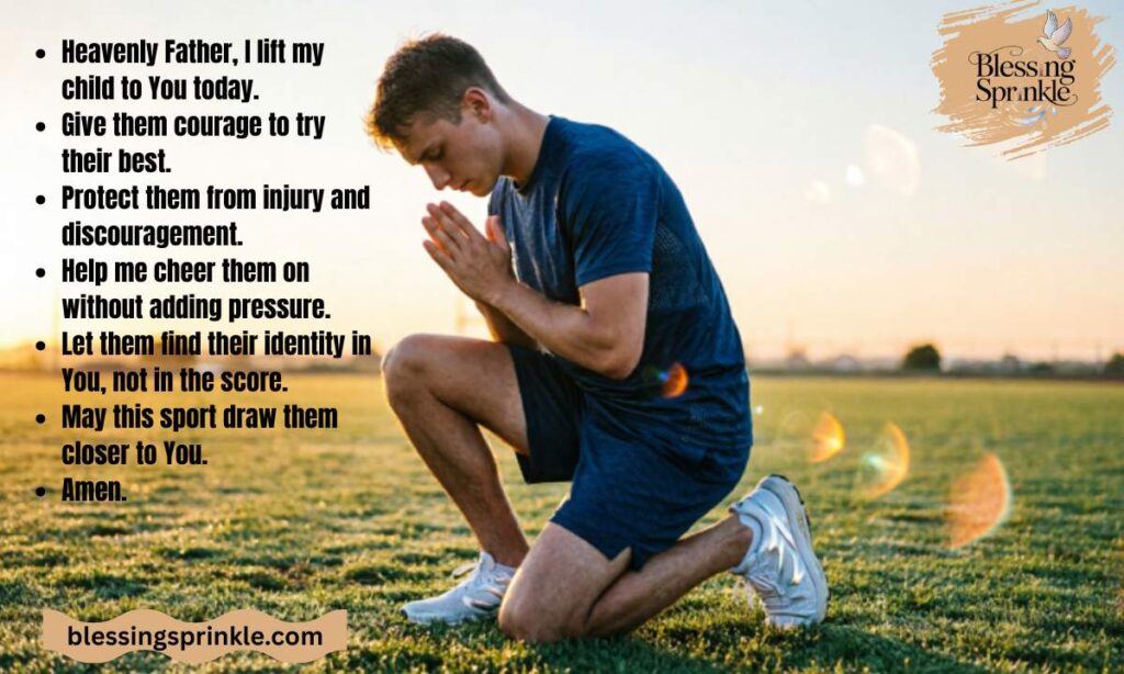 Parents' Prayer for Athletes