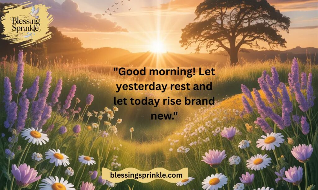 Positive Good Morning Blessings and Quotes for Renewal