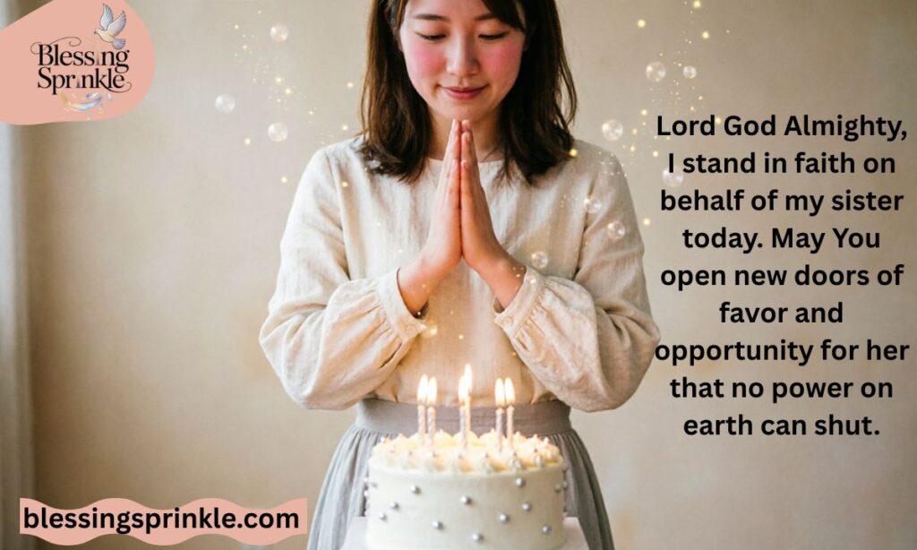 Powerful Birthday Prayers for Sister