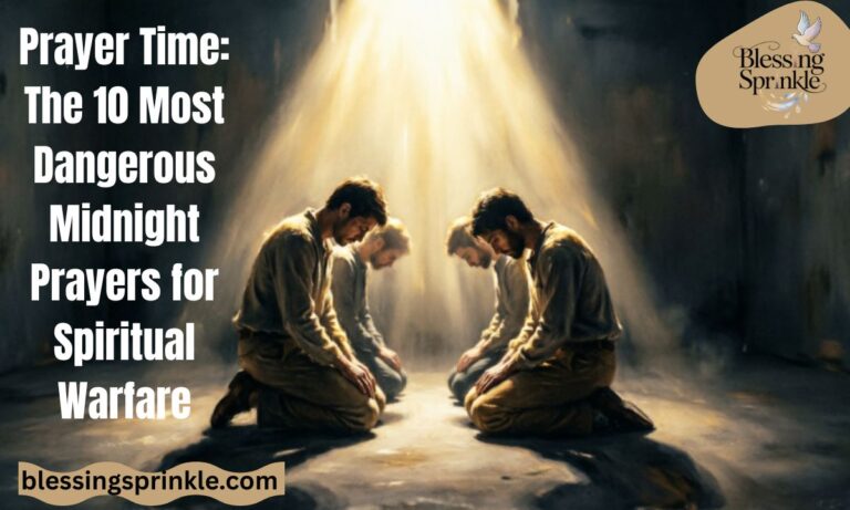 Prayer Time: The 10 Most Dangerous Midnight Prayers for Spiritual Warfare