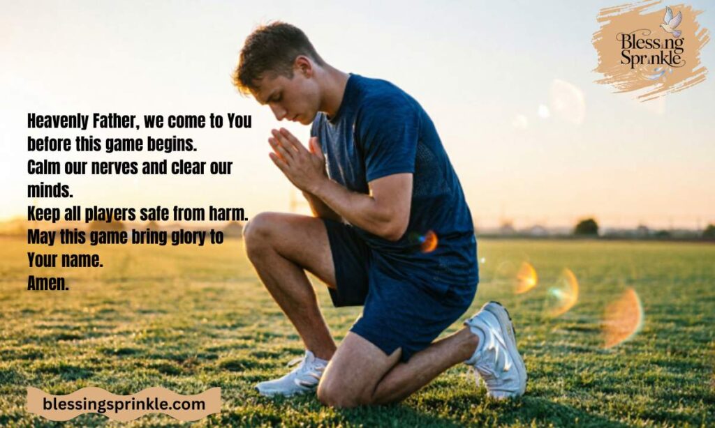 Prayer for Athletes Before a Game