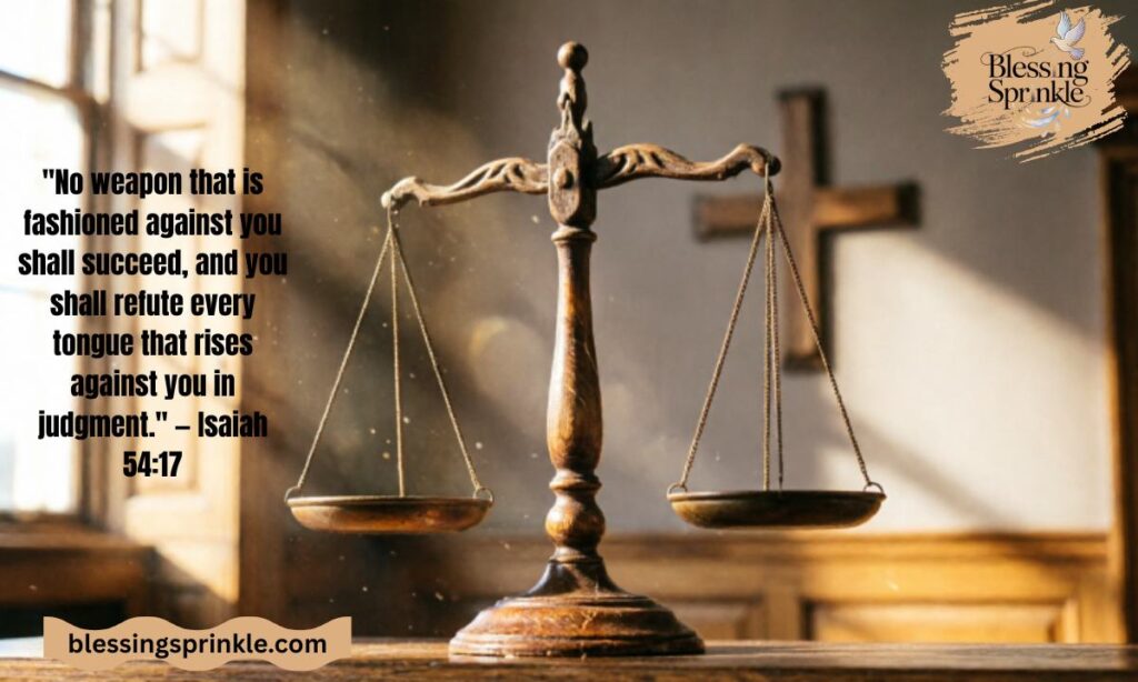 Prayer for Court Case to Be Dismissed Bible Verse