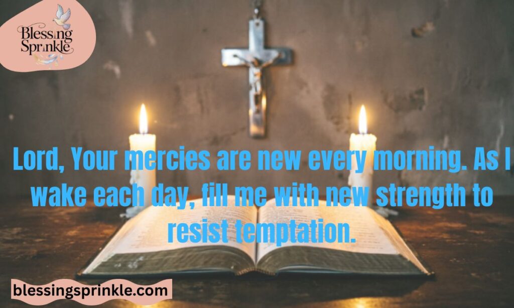 Prayer for Daily Strength to Resist Temptation