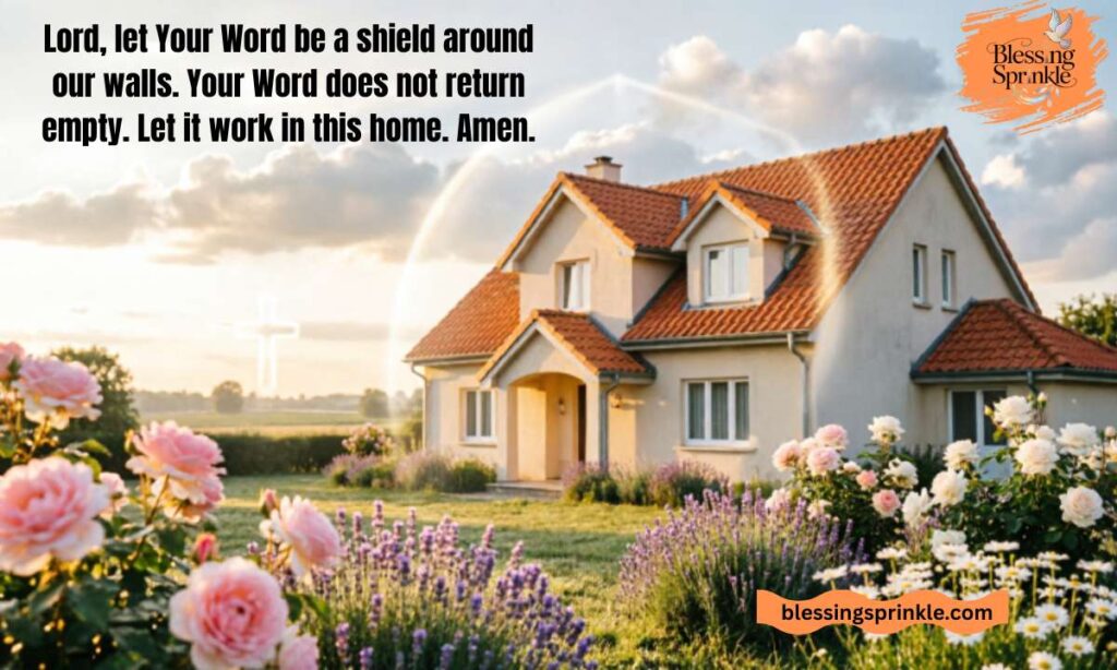 Prayer for House Blessing and Protection Bible Verse