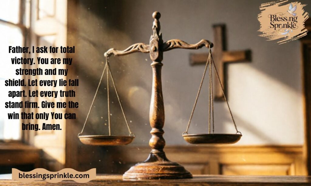Prayer for Winning Court Case