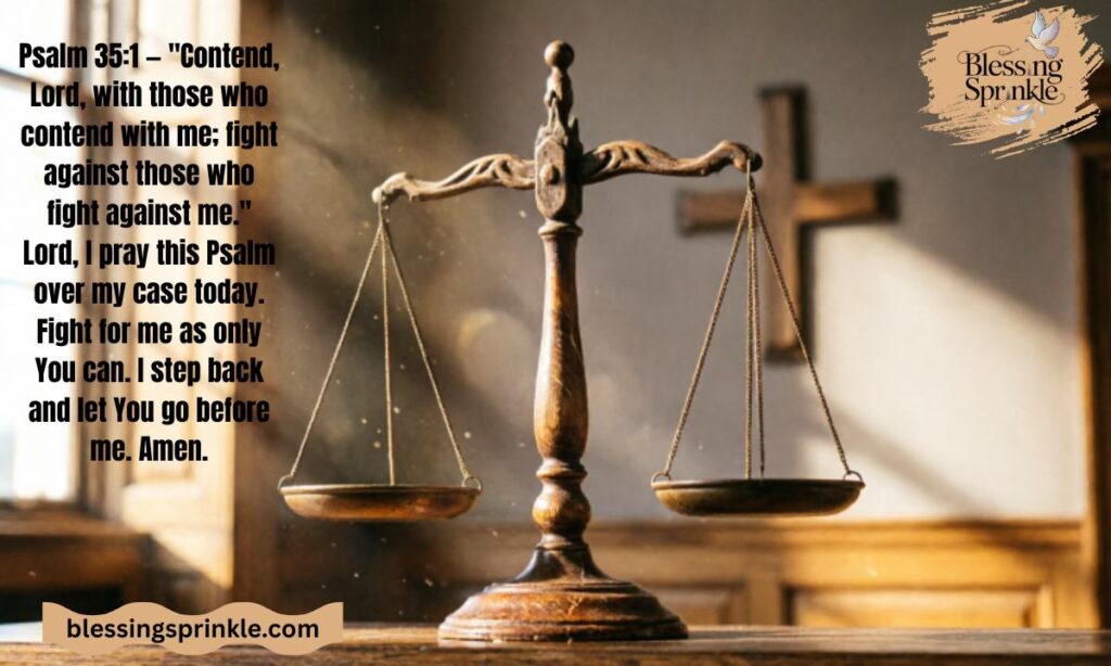 Psalms to Win Court Case