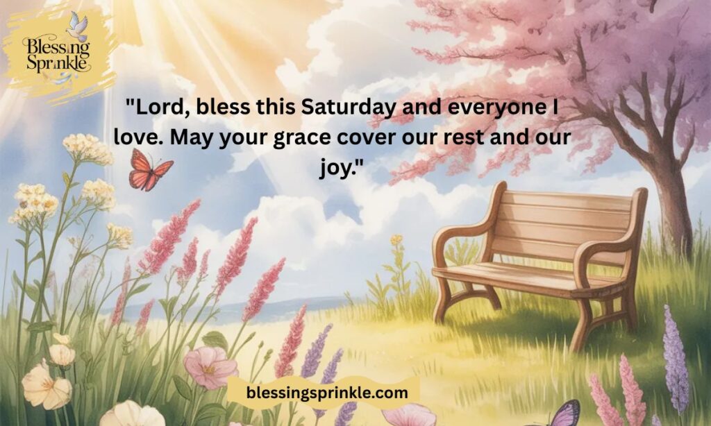 Saturday Blessings and Prayers