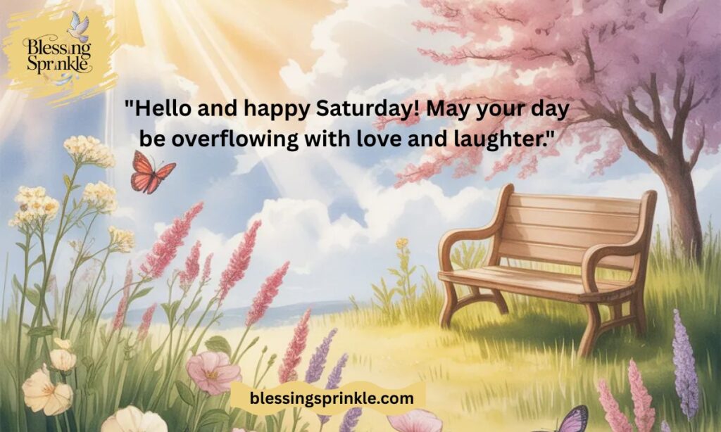 Saturday Greetings and Blessings