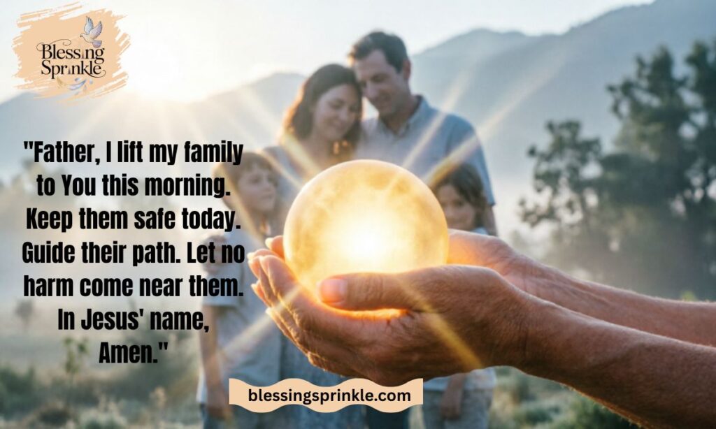 Short Morning Prayer for Family Protection
