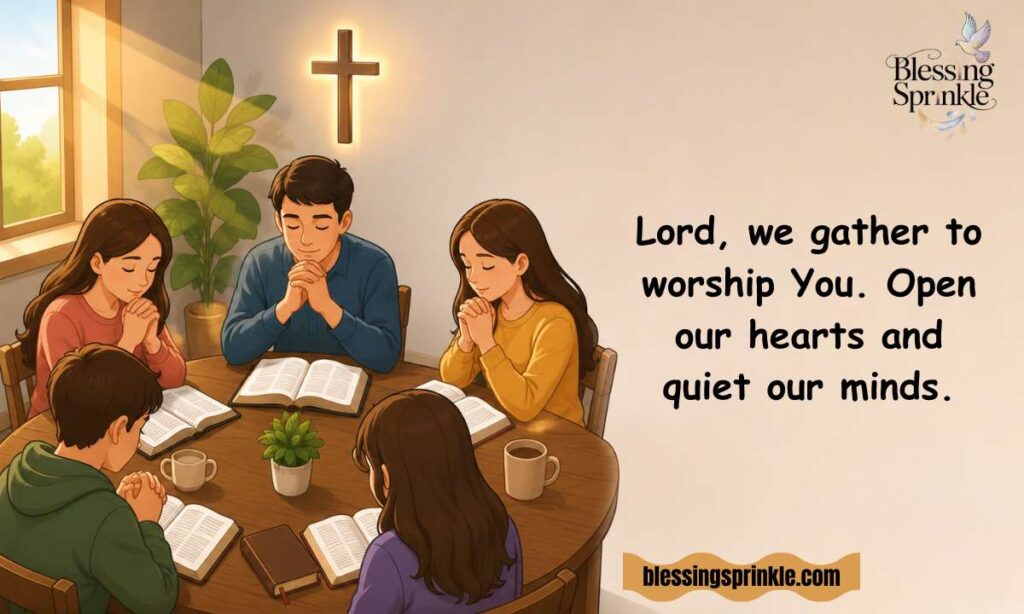 Short Opening Prayer For Worship Service