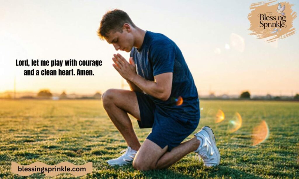 Short Prayer Before Game