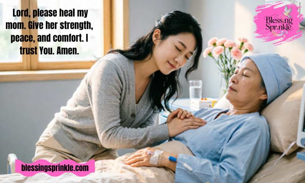 Short Prayer for a Sick Mom