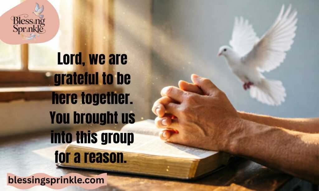 Small Group Bible Study Prayer
