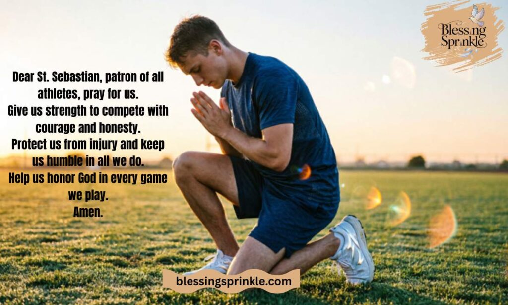 St. Sebastian Prayer for Athletes