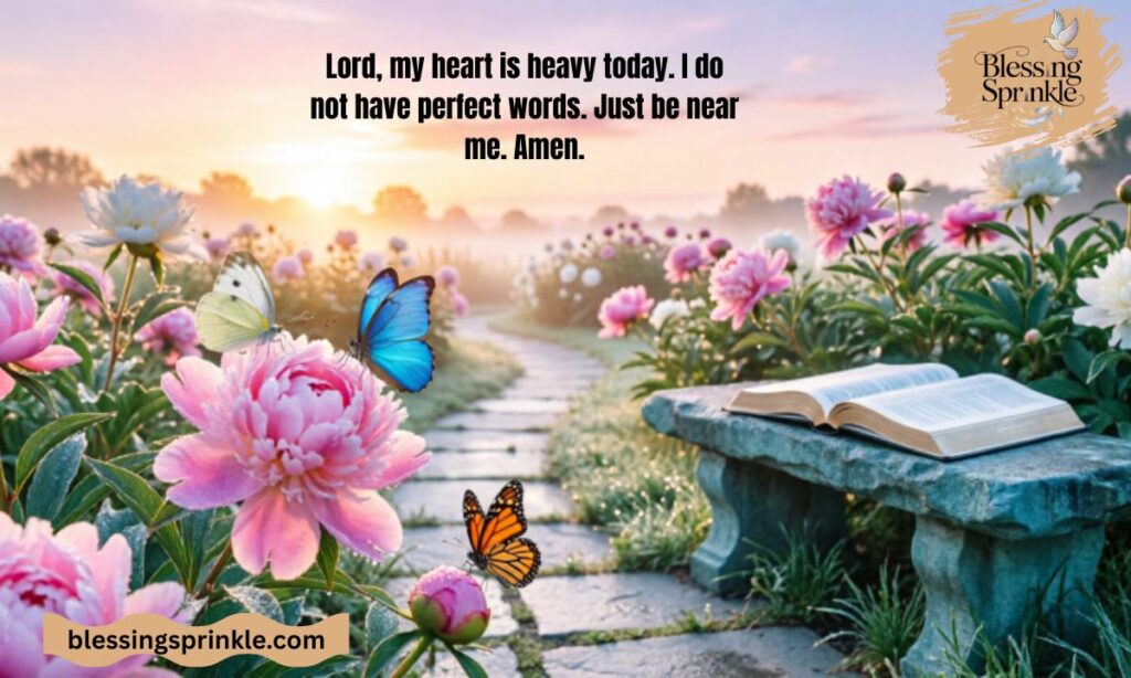 Sunday Morning Prayer When Your Heart Feels Heavy