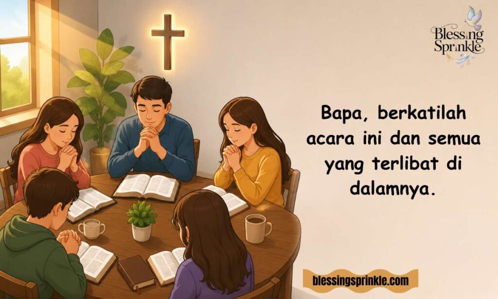 Teks Doa Acara Formal Singkat