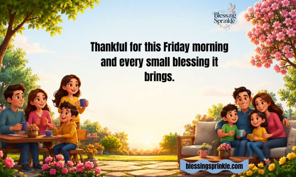 Thankful Good Morning Friday Blessings