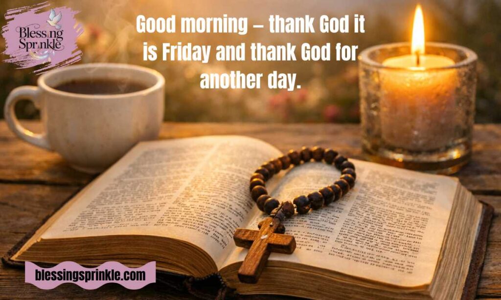 Thankful Good Morning Friday Blessings