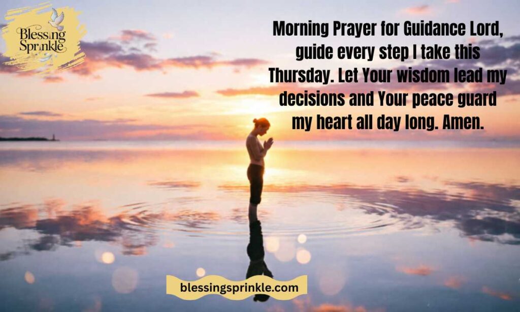 Thursday Morning Prayers For a Blessed Day